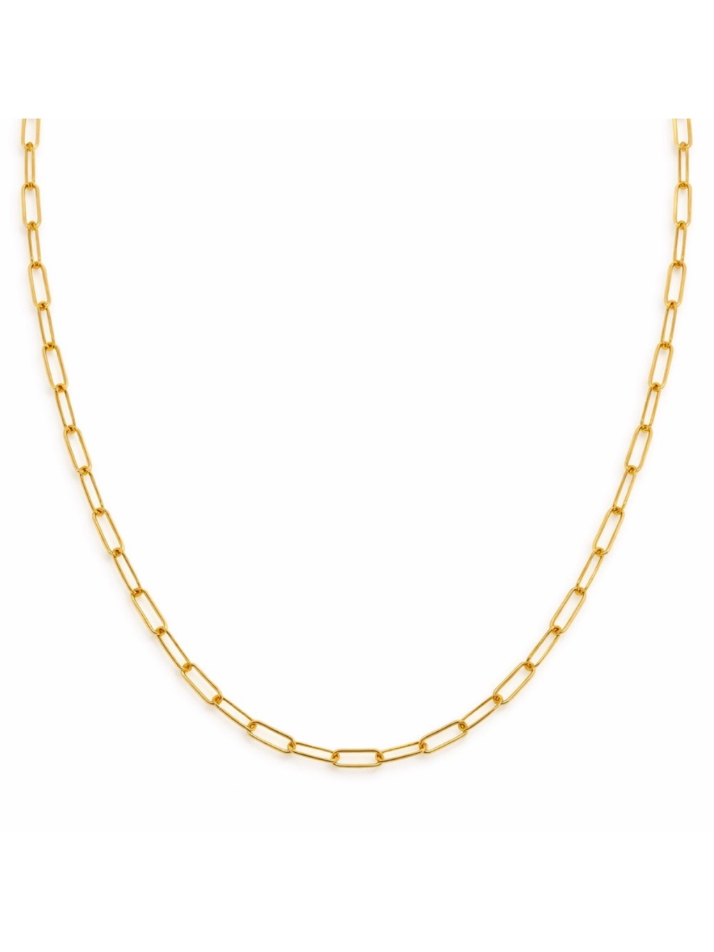 Gold Filled Paperclip Chain